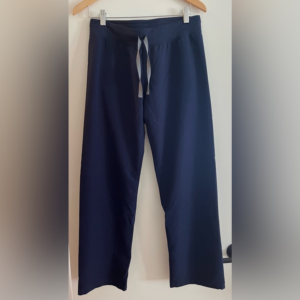 FIGS Livingston Basic Scrub Pants - Navy - Small Petite